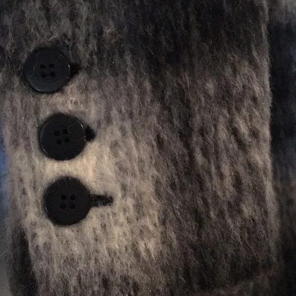 Laundry By Shelli Segal Plaid Faux Fur Coat NWT - Picture 5 of 10